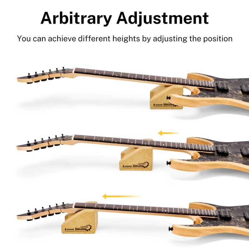 Donner Guitar Neck Rest Cradle, Guitar Bench Neck Support Pillow for String Changing, Repair Cleaning Care Tool for Guitar Workstation - Image 5